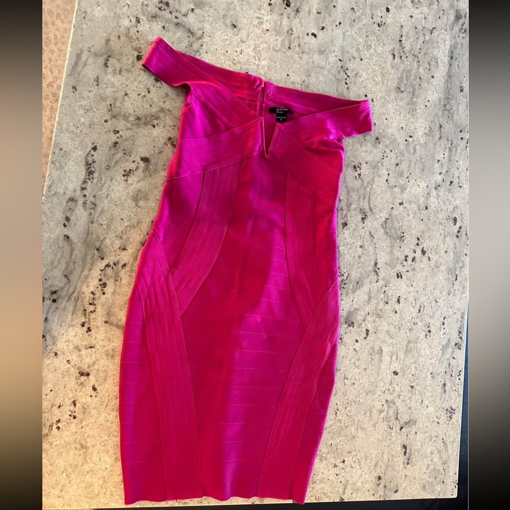 Marciano Off Shoulder Dress